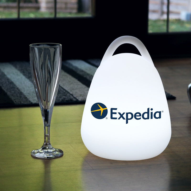 Lanterne LED moderne personnalisée avec logo Affichage d'enseigne promotionel Cadeau Lampe de table