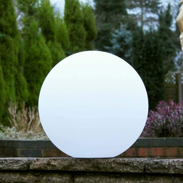 Grande Boule LED Multicolore 50 cm sans Fil, Lampe à Pied avec Télécommande